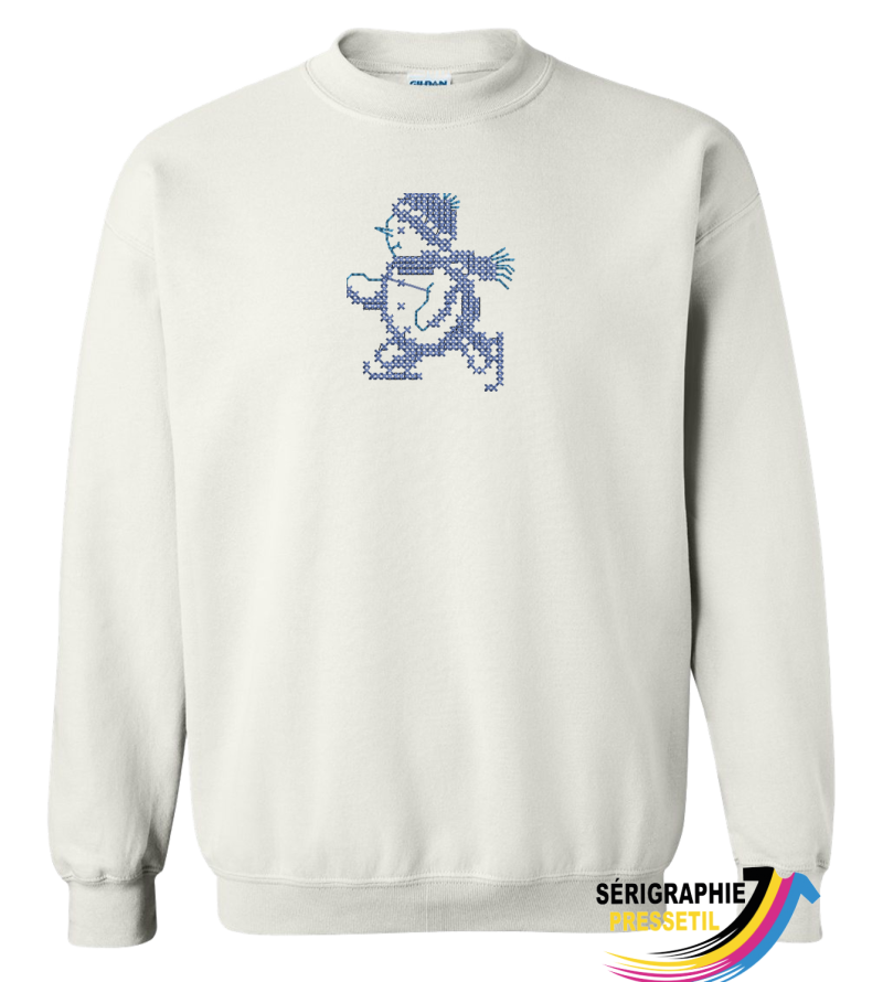 Crewneck bonhomme de neige