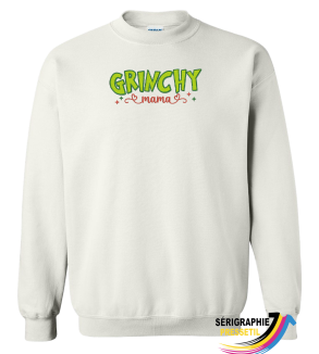 Sweatshirt de Noël – Grinchy mama