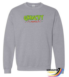 Sweatshirt de Noël – Grinchy mama