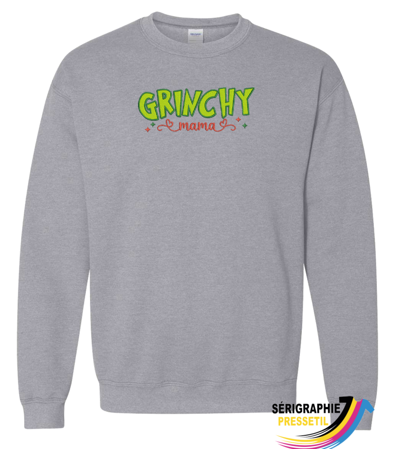 Sweatshirt de Noël – Grinchy mama
