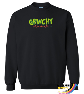 Sweatshirt de Noël – Grinchy mama