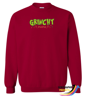 Sweatshirt de Noël – Grinchy mama