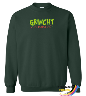 Sweatshirt de Noël – Grinchy mama