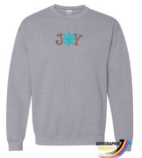 crewneck de Noël – joy