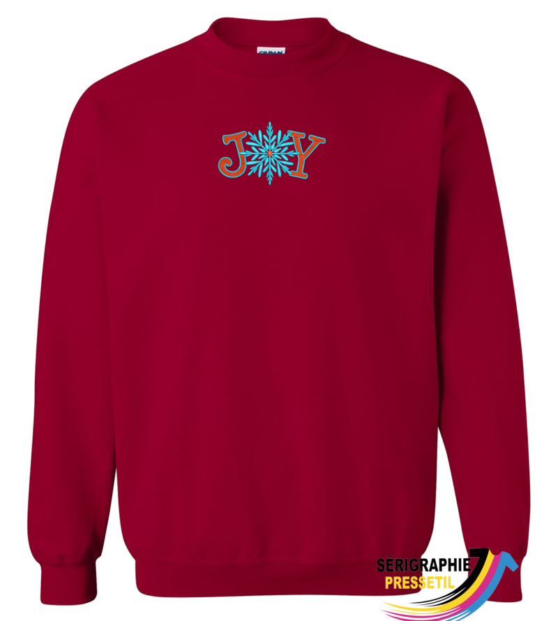 crewneck de Noël – joy
