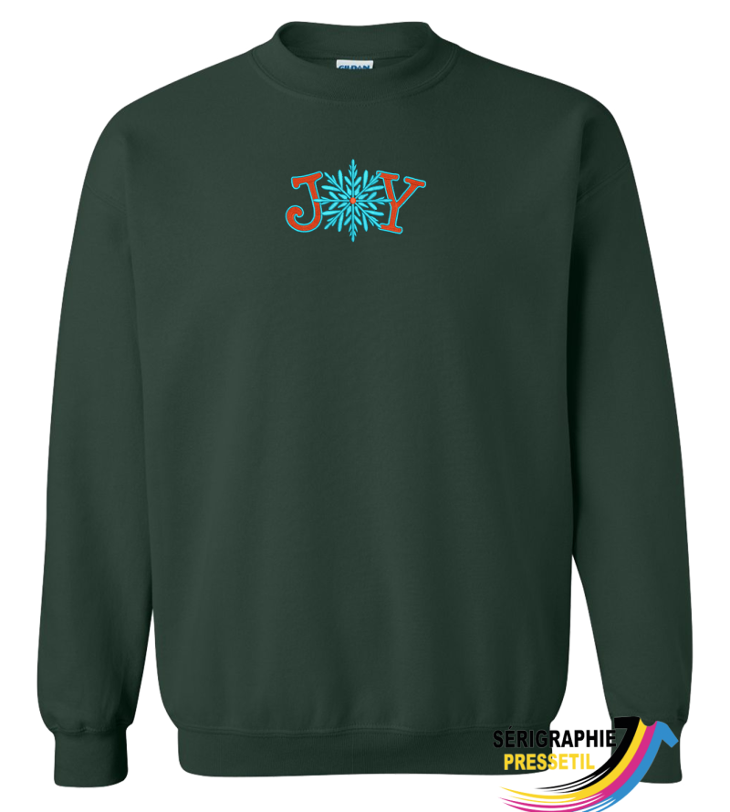 crewneck de Noël – joy
