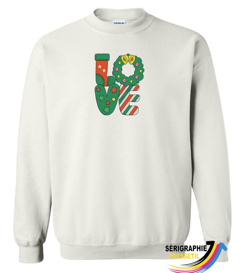 crewneck de Noël – LOVE
