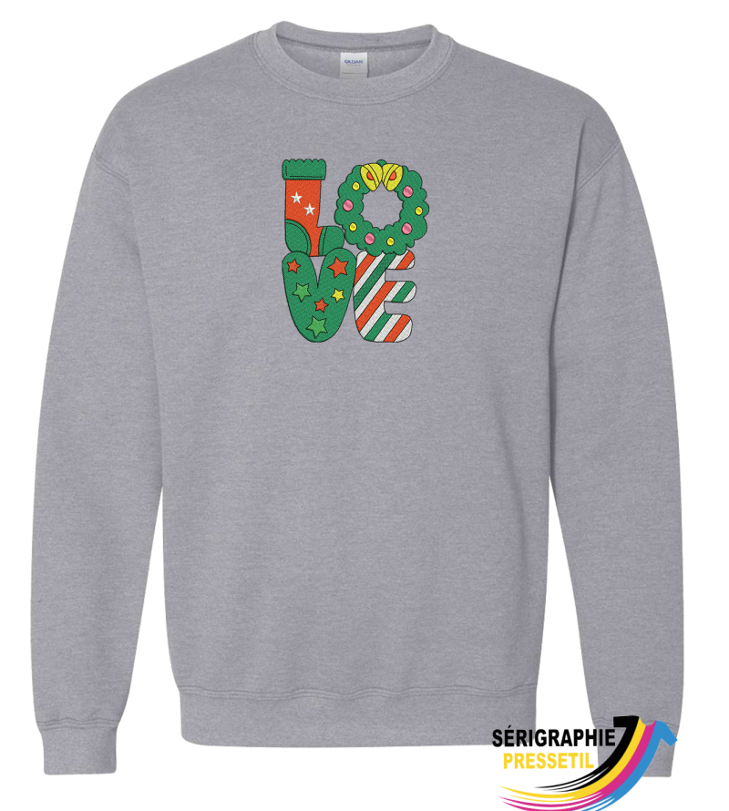 crewneck de Noël – LOVE