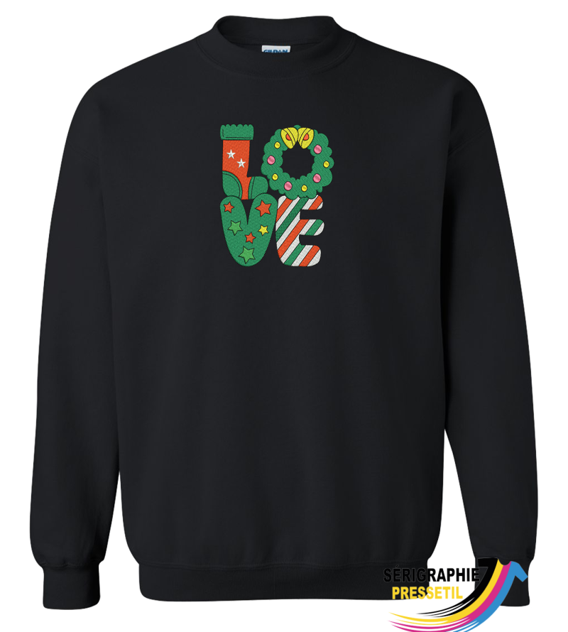 crewneck de Noël – LOVE
