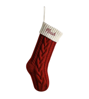 Personalized Christmas stocking