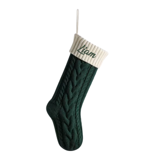 Personalized Christmas stocking