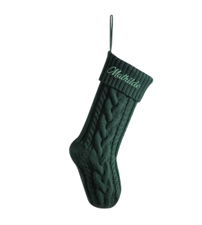 Personalized Christmas stocking