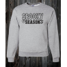 Crewneck spooky season avec toile d'araignée