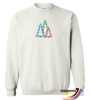 Crewneck sapin d'hivers