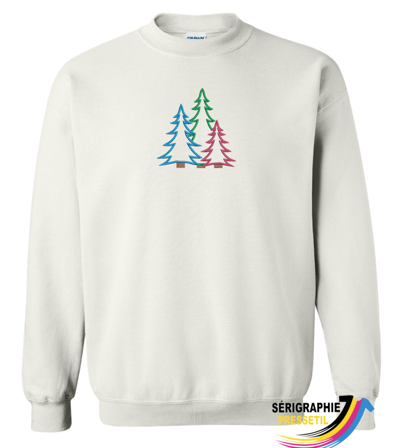 Crewneck sapin d'hivers