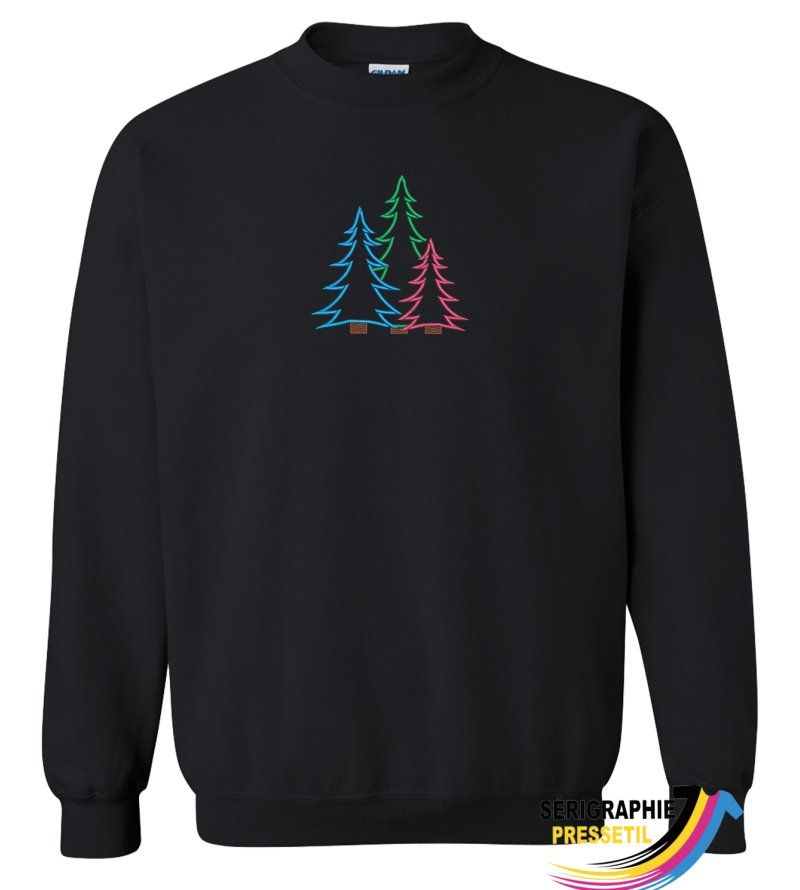 Crewneck sapin d'hivers