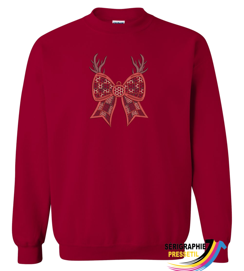 Crewneck boucle reine de noël