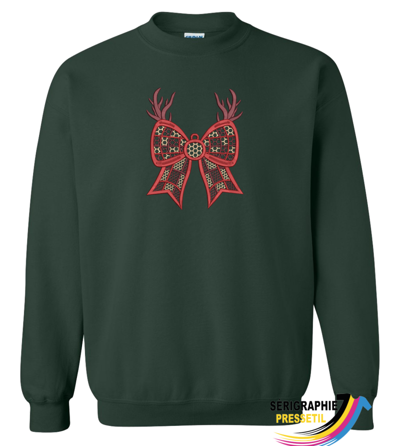 Crewneck boucle reine de noël