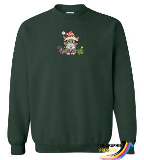 Crewneck chat de noël