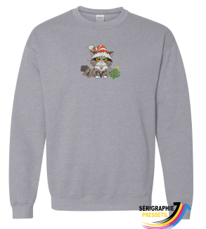 Crewneck chat de noël
