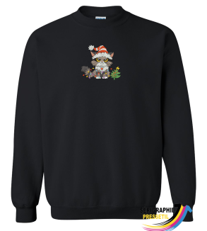 Crewneck chat de noël