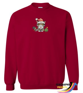 Crewneck chat de noël