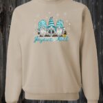 Crewneck trois Gnome de noël bleu