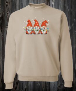 Crewneck Gnome de noël rouge