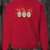 Crewneck Gnome de noël rouge