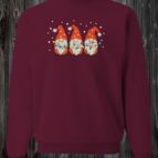 Crewneck Gnome de noël rouge