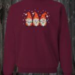 Crewneck Gnome de noël rouge