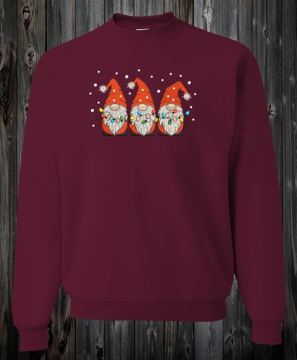 Crewneck Gnome de noël rouge