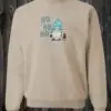 Crewneck Gnome bleu HO HO HO