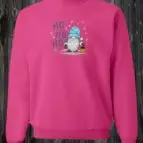 Crewneck Gnome bleu HO HO HO
