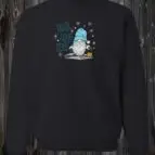 Crewneck Gnome bleu HO HO HO