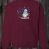 Crewneck Gnome bleu HO HO HO