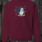 Crewneck Gnome bleu HO HO HO
