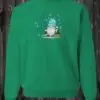 Crewneck Gnome bleu HO HO HO