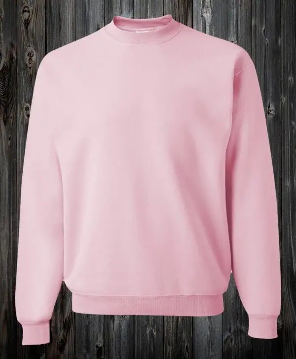 Crewneck coeur arc-en-ciel