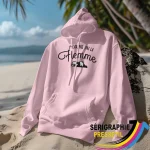 hoodies je peux pas j'ai la flemme rose pale