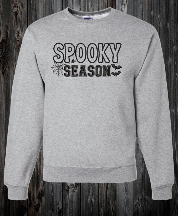 crewneck spooky season gris sports