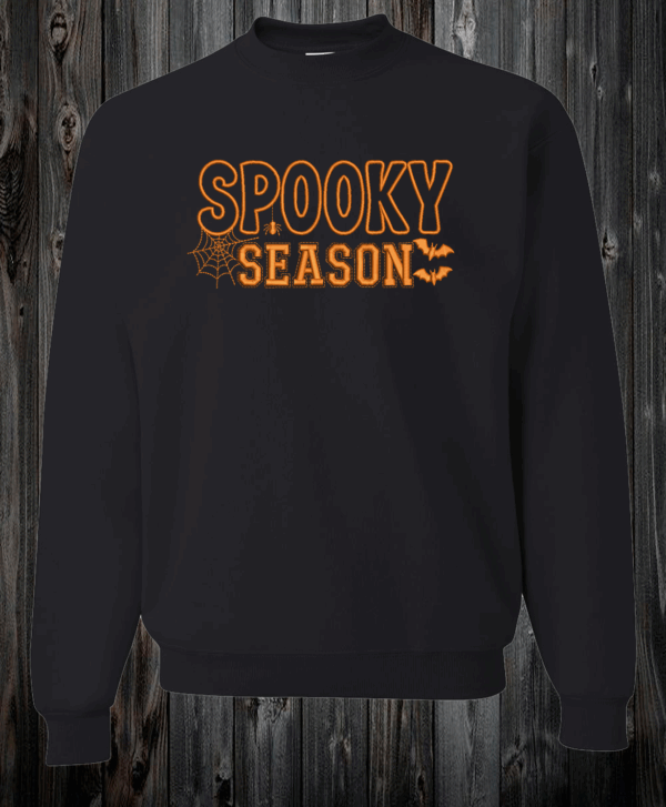crewneck Spooky seasons noir